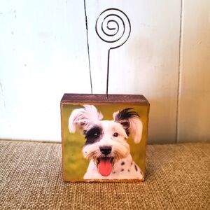 🌻5/25🌻 Dog Photo Holder with Spiral Clip